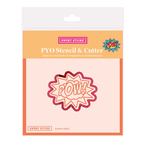 Sweet Sticks Cookie Stencil Sweet Sticks PYO Stencil & Cutter